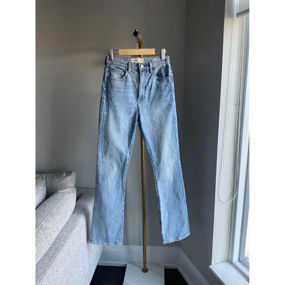 Aritzia Denim Forum The Bailey High Rise Boot 32L